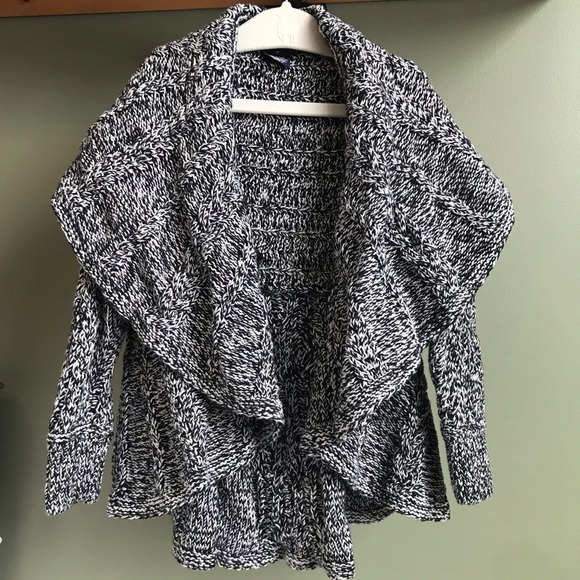 Ralph Lauren Girl’s Cable-knit Marled Cardigan Sweater Size 4 - Picture 1 of 6